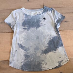 Abercrombie Kids Gray Tie-Dye T-Shirt